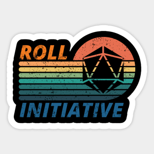 Roll Initiative Sticker